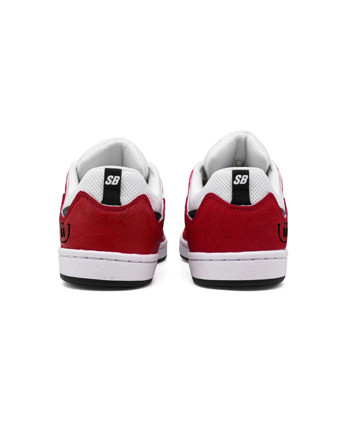 Nike SB Alleyoop унисекс кеды из нубука красные картинка