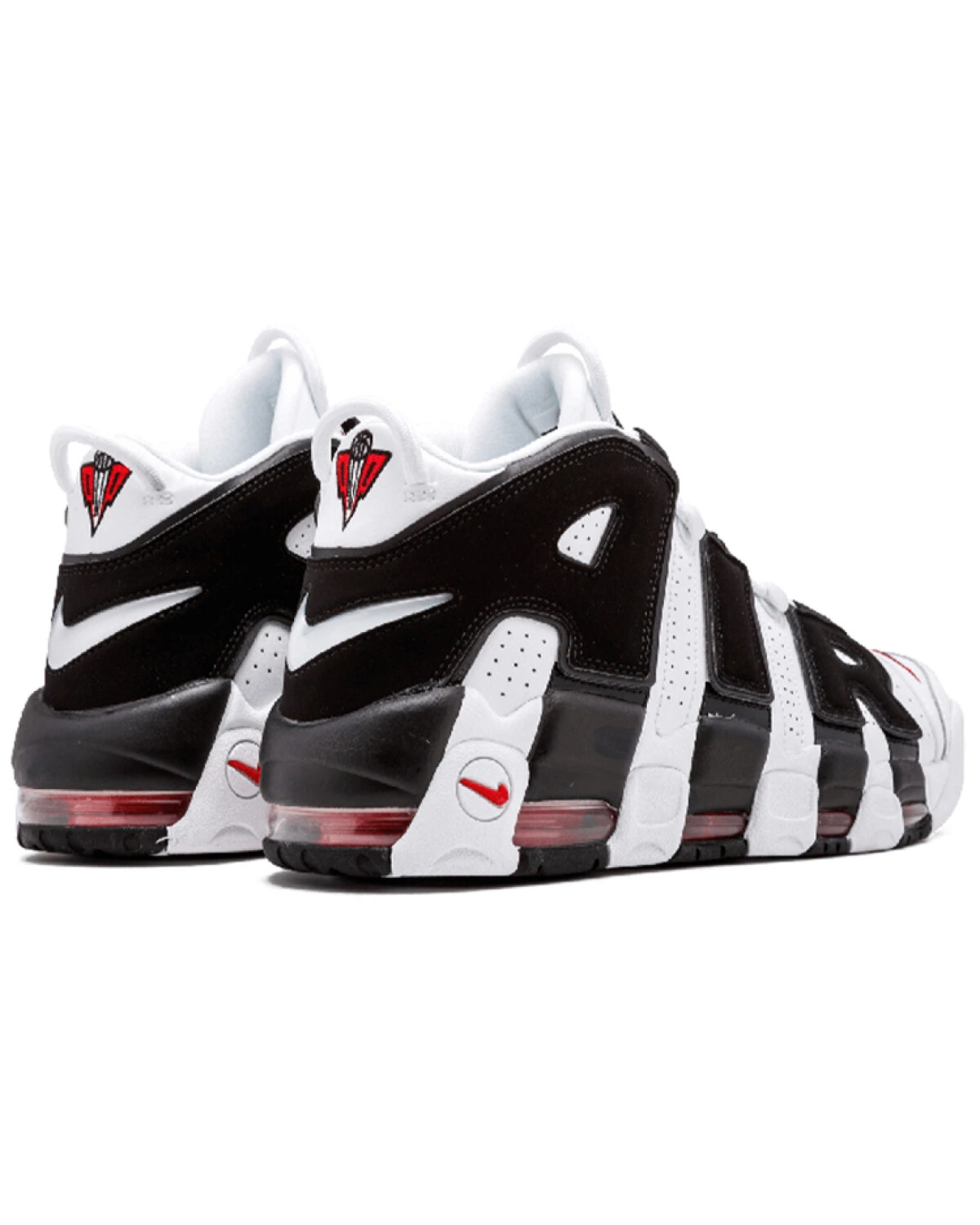 Nike Air More Uptempo унисекс кроссовки черно-белые баскетбольные картинка