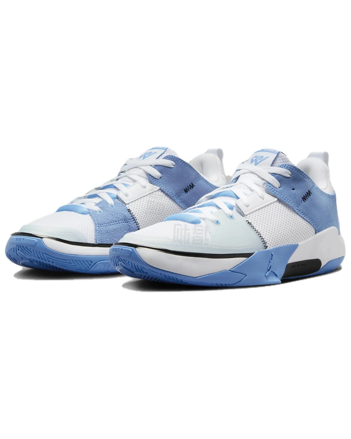 Jordan One Take 5 PF мужские спортивные кроссовки бело-голубые картинка