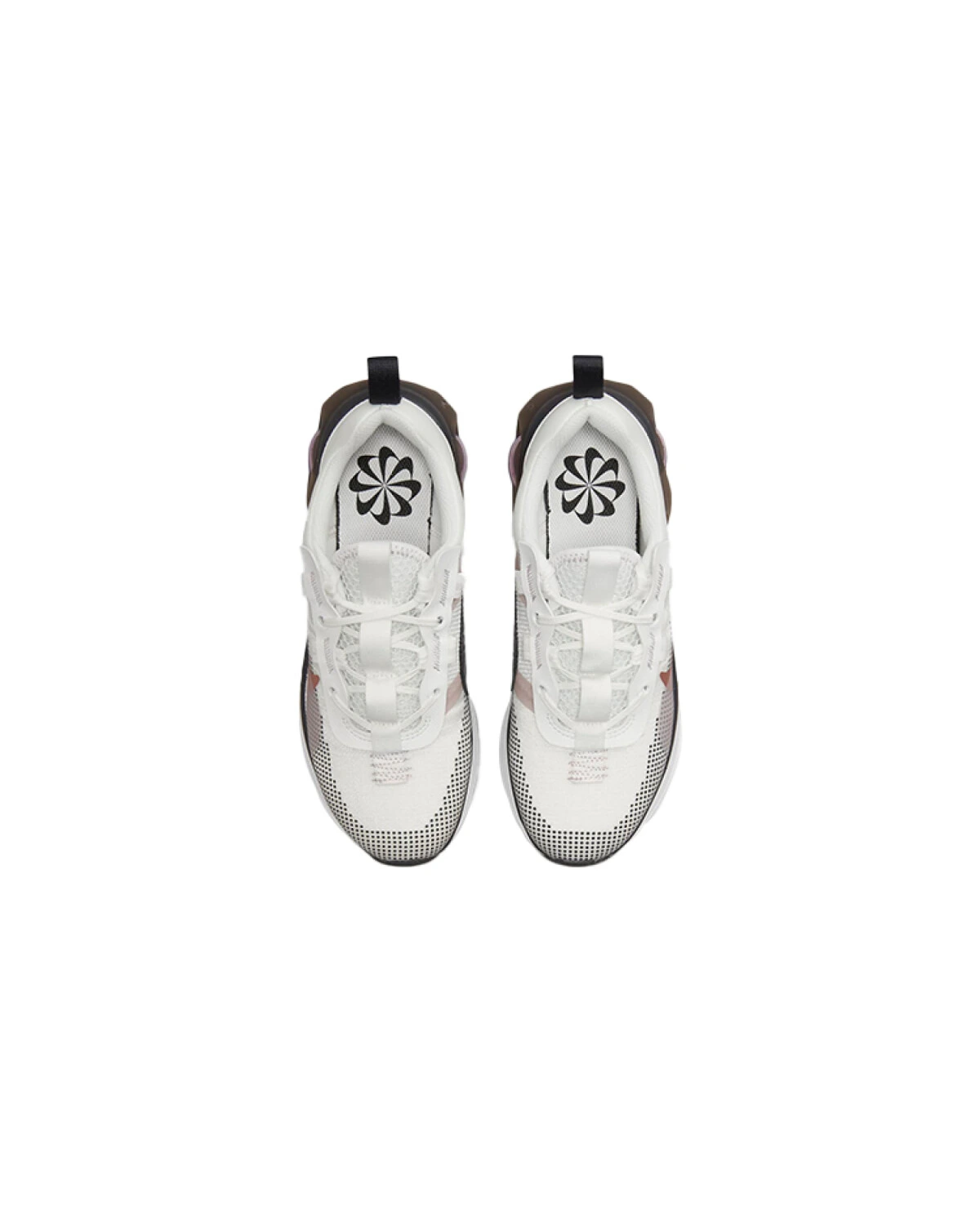 Nike Air Max 2021 детские кроссовки с перерабатываемыми материалами бело-серые картинка