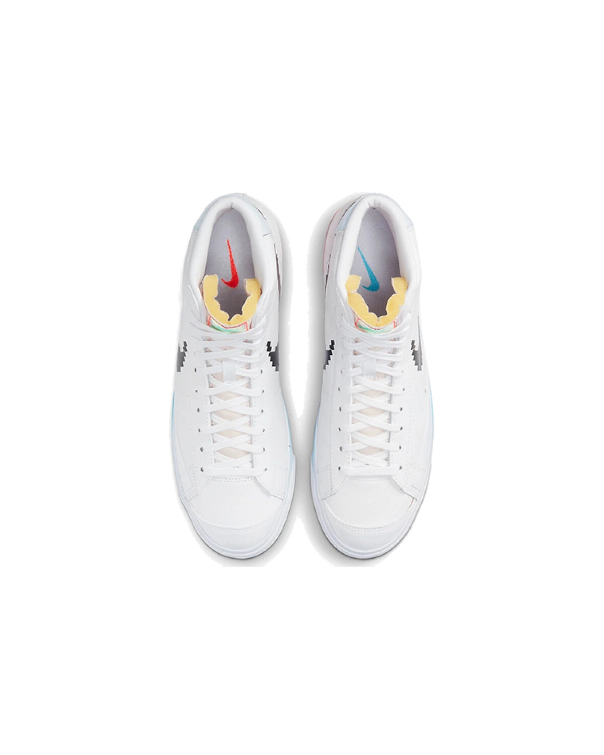 Nike Blazer Mid '77 Vintage "Have A Good Game" мужские кроссовки белые с пиксельным принтом картинка