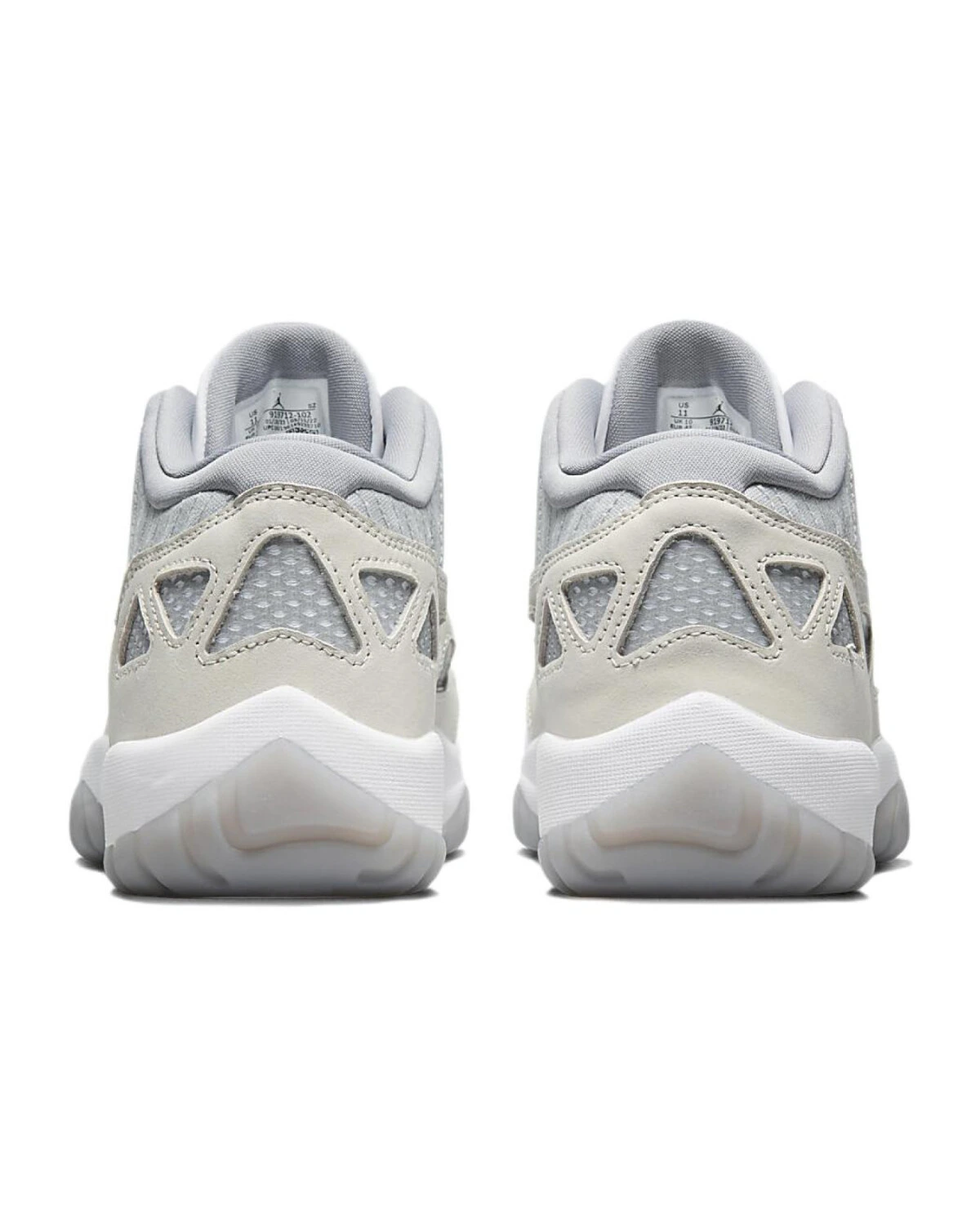 Jordan Air Jordan 11 Retro Low IE "Light Orewood Brown" унисекс кроссовки серо-белые картинка