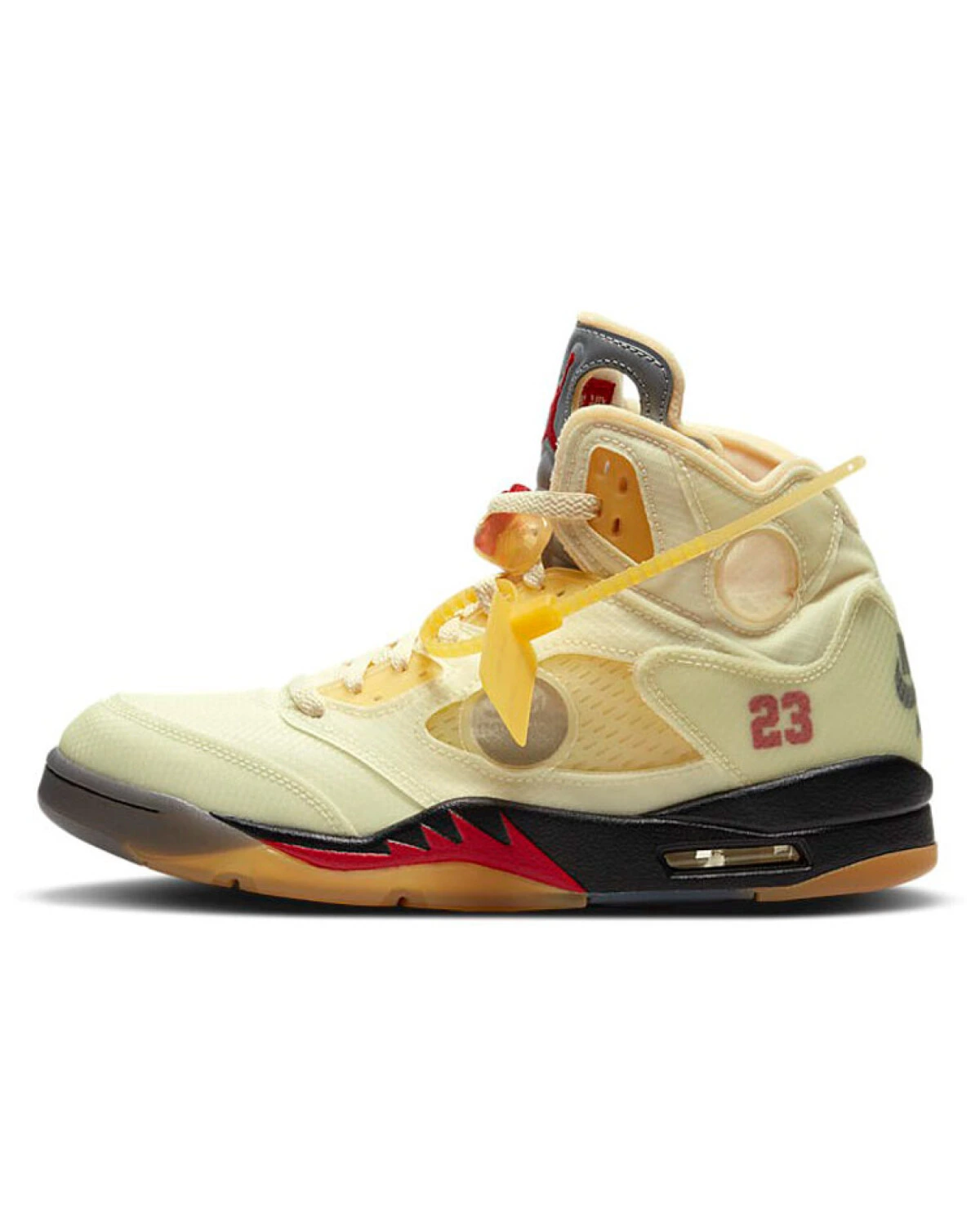 Jordan Air Jordan 5 "Sail" унисекс баскетбольные кроссовки белые высокие картинка