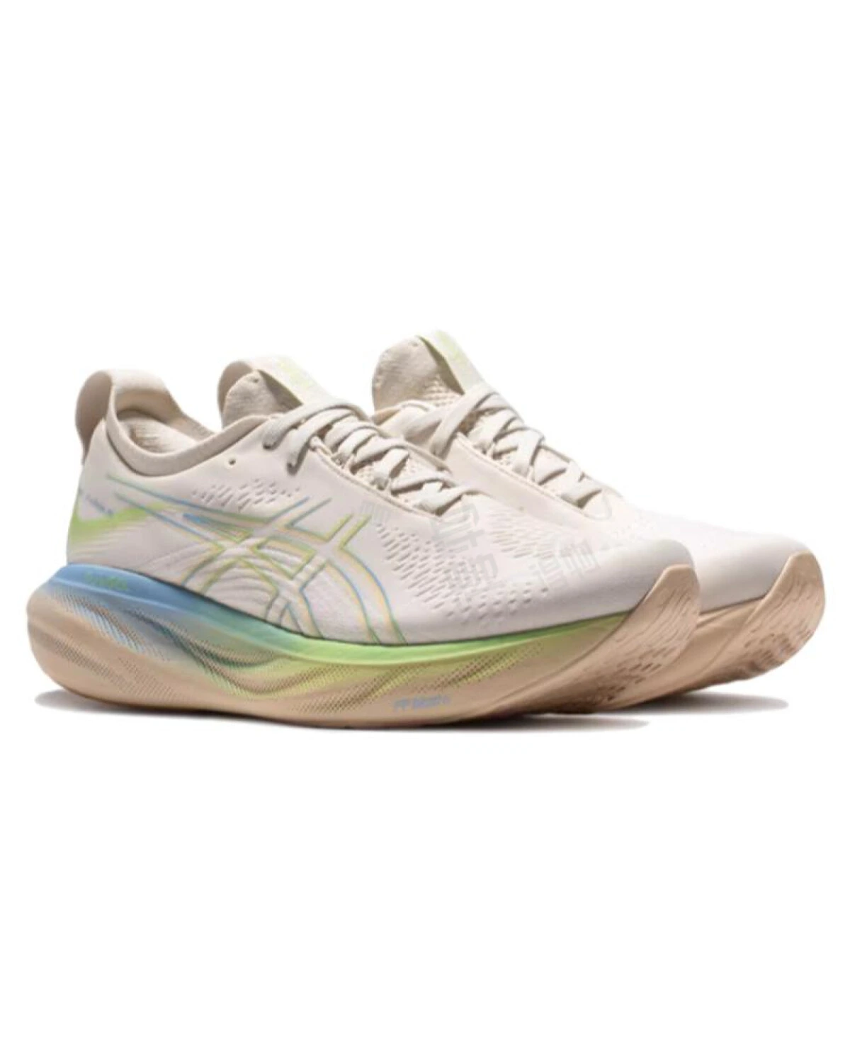 Asics GEL-Nimbus 25 мужские кроссовки для марафона бирюзовые спортивные картинка