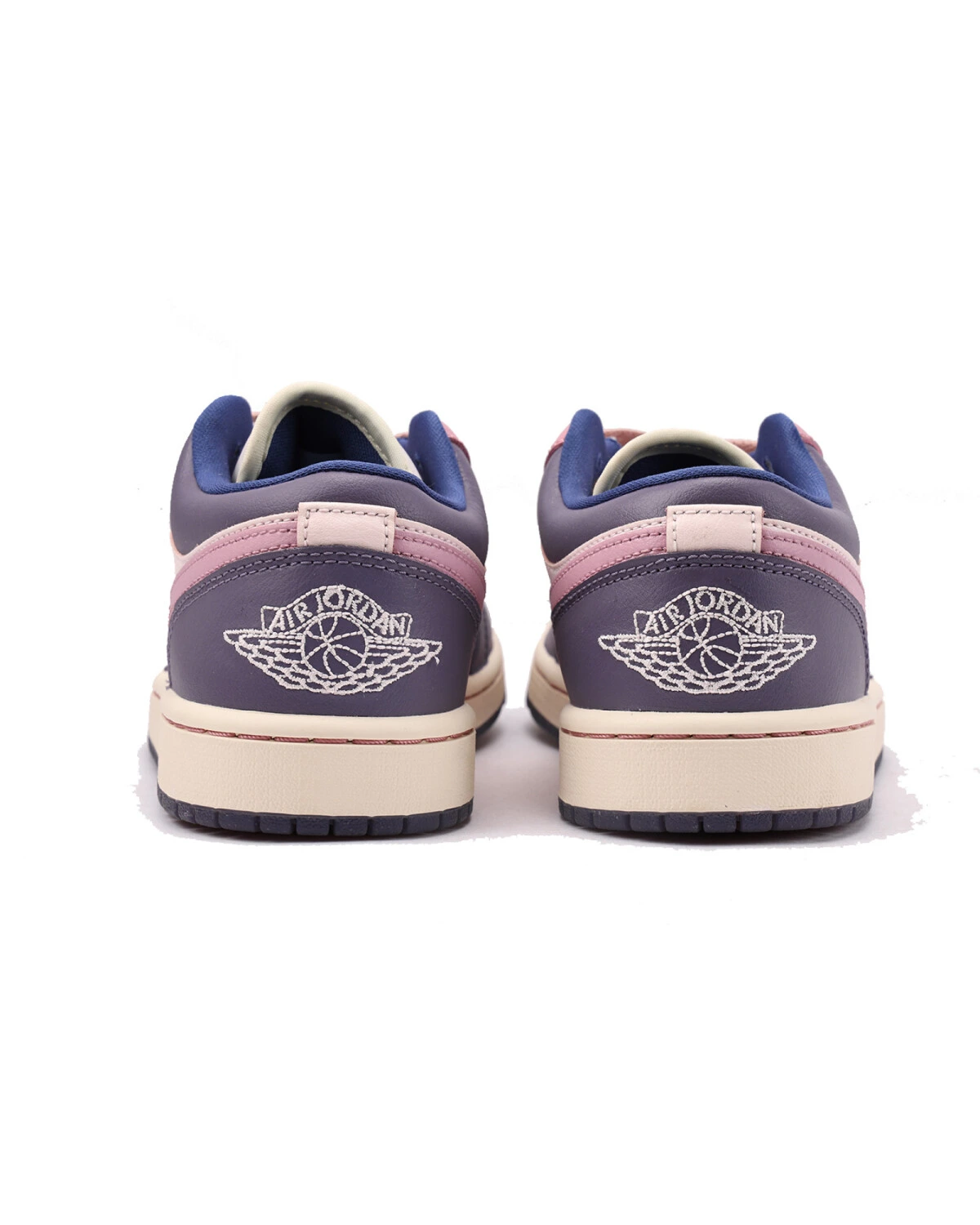 Jordan Air Jordan 1 женские кроссовки фиолетово-розовые с амортизацией картинка