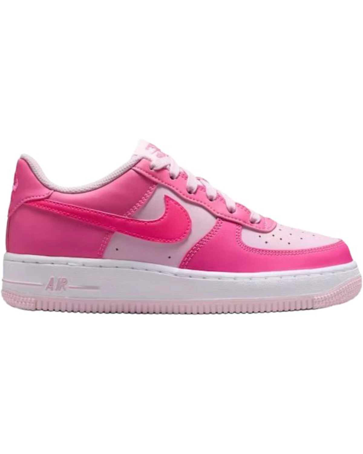 Nike Air Force 1 детские кроссовки розовые картинка