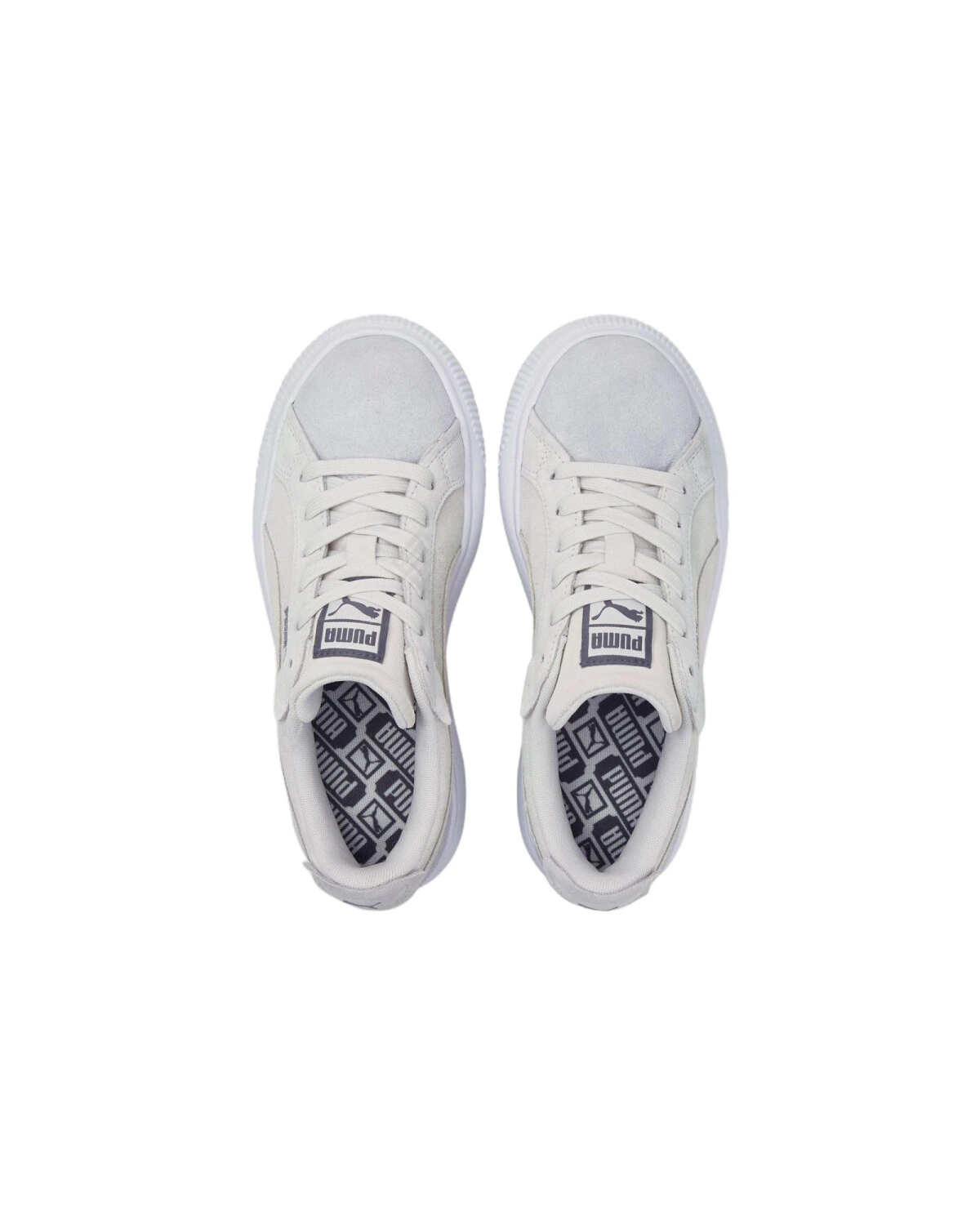PUMA SUEDE MAYU Raw женские кроссовки из замши серые картинка