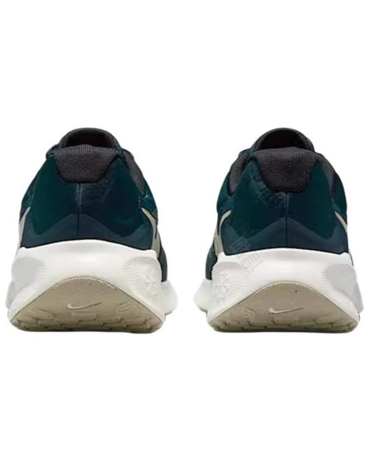 Nike Revolution 7 мужские кроссовки для бега противоскользящие зеленые картинка