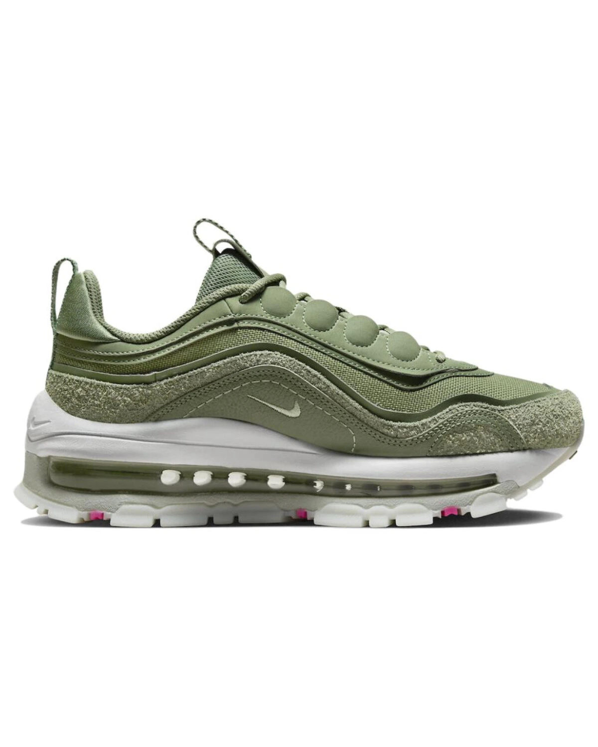 Nike Air Max 97 унисекс кроссовки зелёные износостойкие картинка