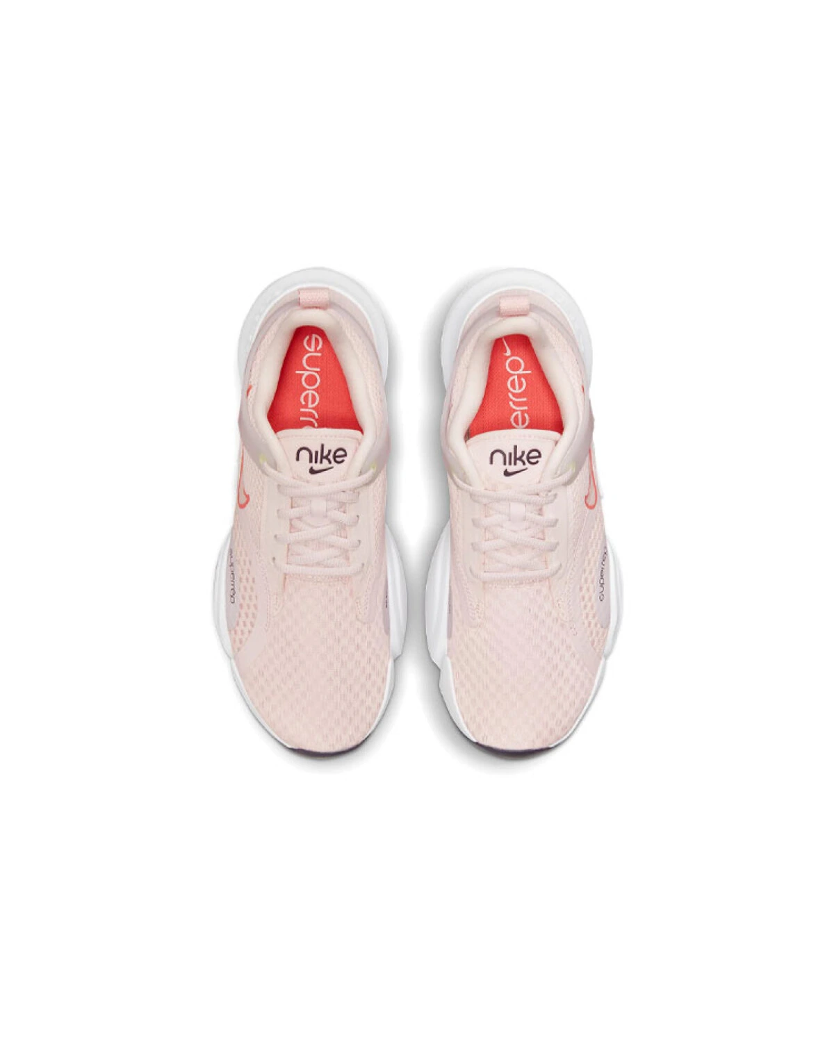 Nike SuperRep Go 2 женские спортивные кроссовки легкие и дышащие розово-белые картинка