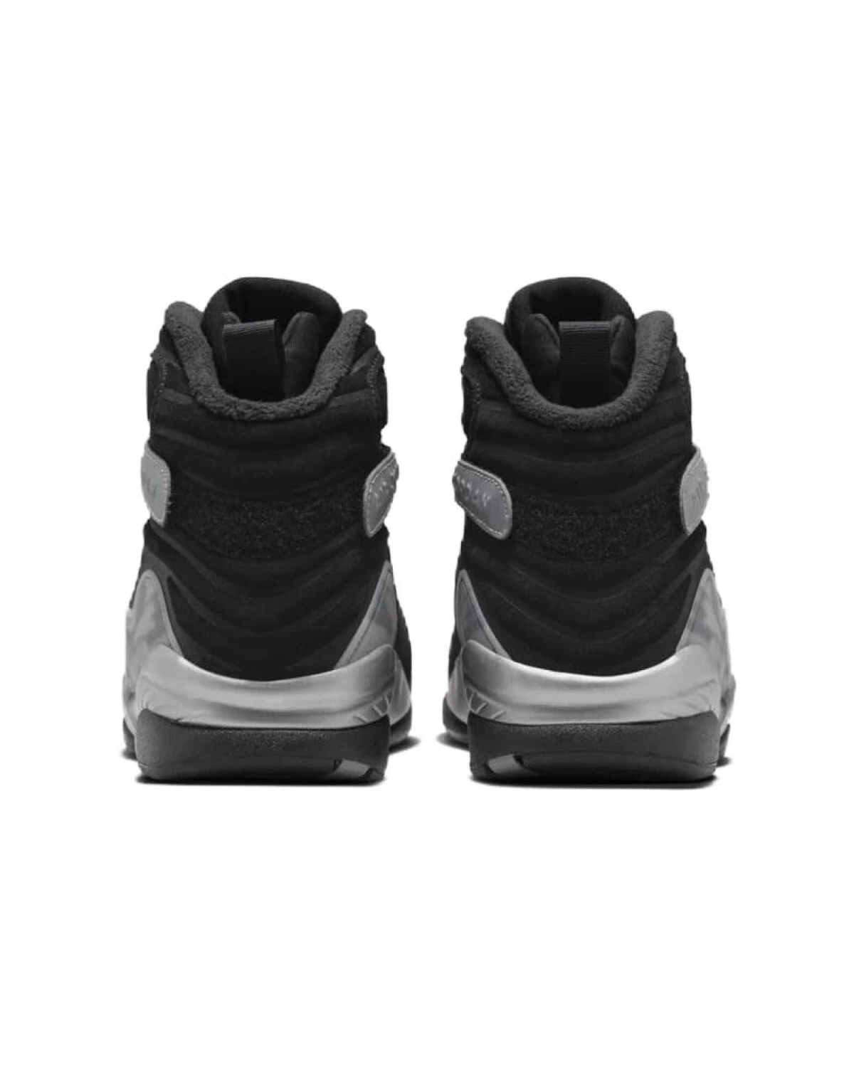 Jordan Air Jordan 8 "Winterized" мужские зимние кроссовки черно-серые картинка