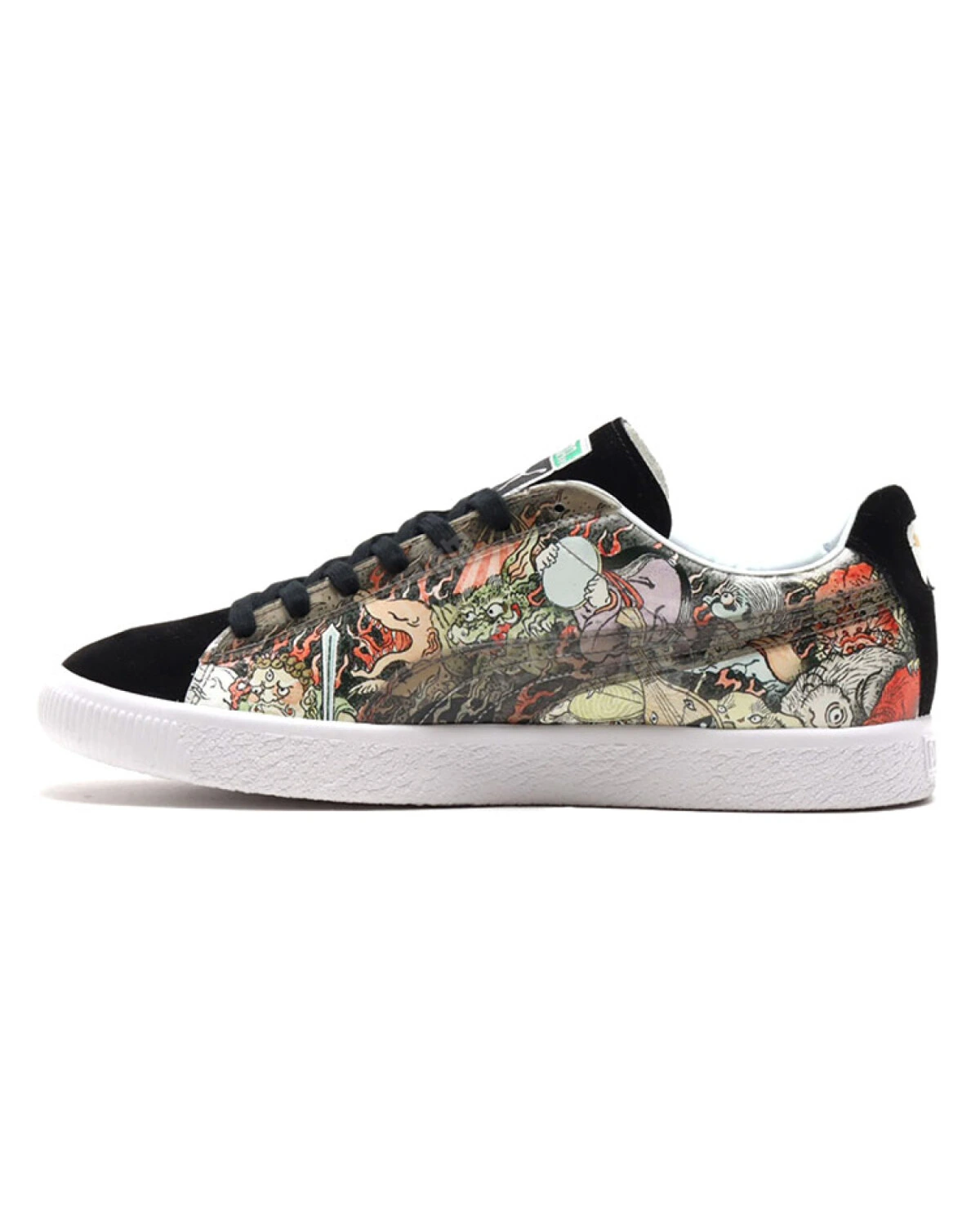 PUMA Suede Three Tides Tattoo x atmos унисекс кеды с принтом и амортизацией картинка