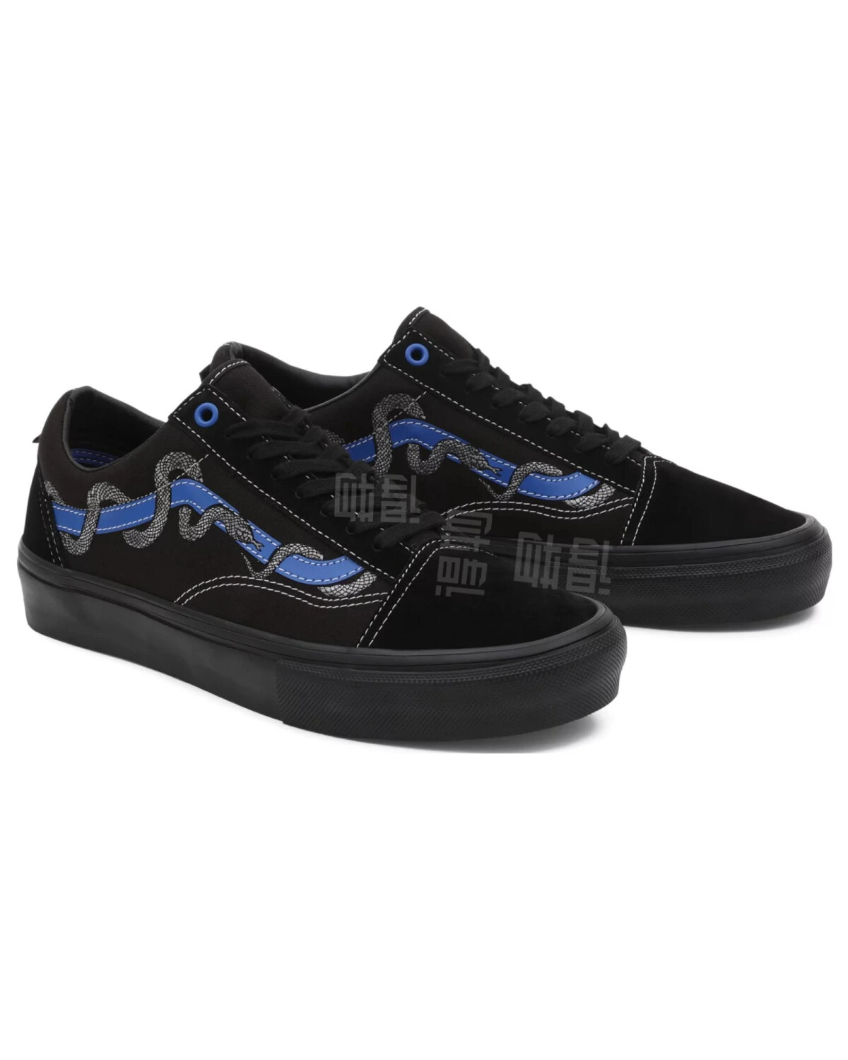 Vans Old Skool Breana Geering Skate повседневные кеды черно-синие картинка