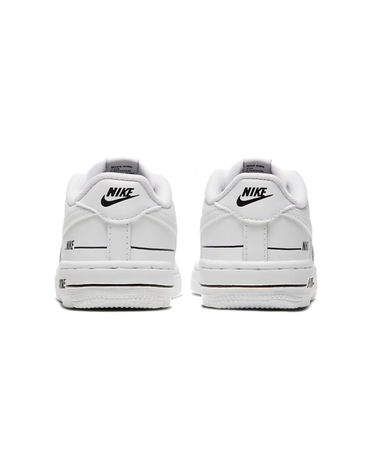 Nike Air Force 1 Double Air Детские кроссовки белые картинка