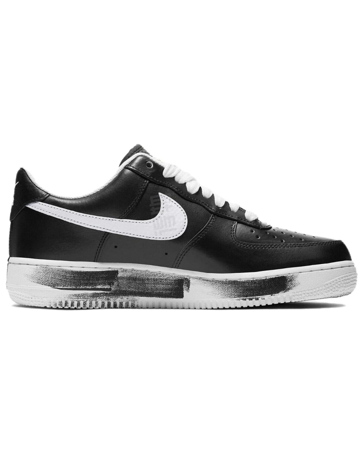 Nike Air Force 1 PMO унисекс кроссовки чёрные картинка