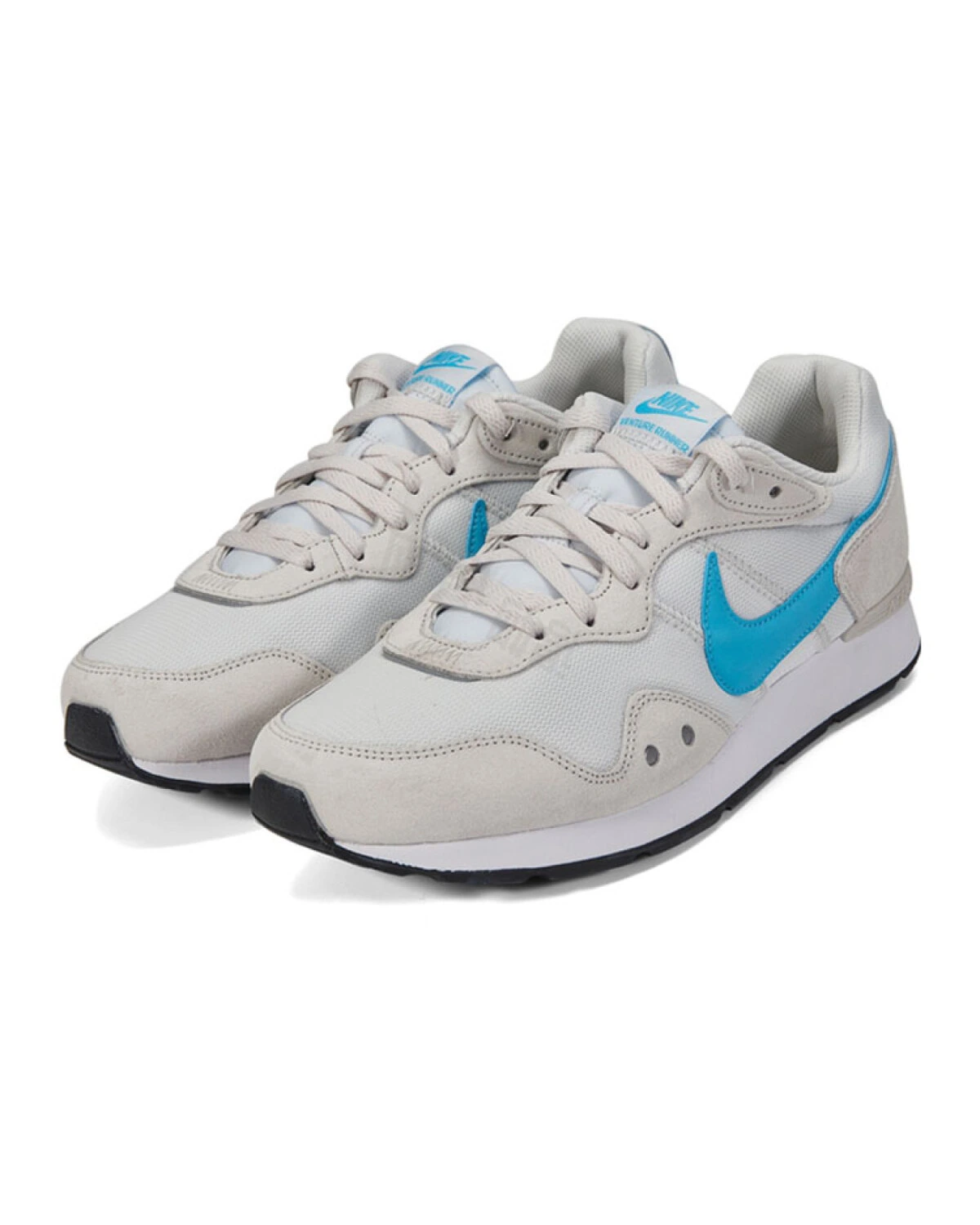 Nike Venture Runner мужские кроссовки для бега серо-голубые картинка