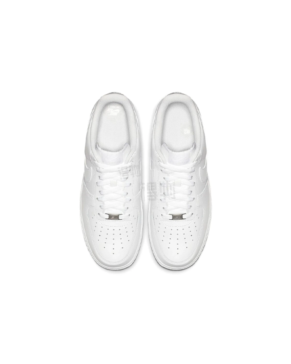 Nike Air Force 1 Low 07 мужские кроссовки белые кожаные повседневные картинка