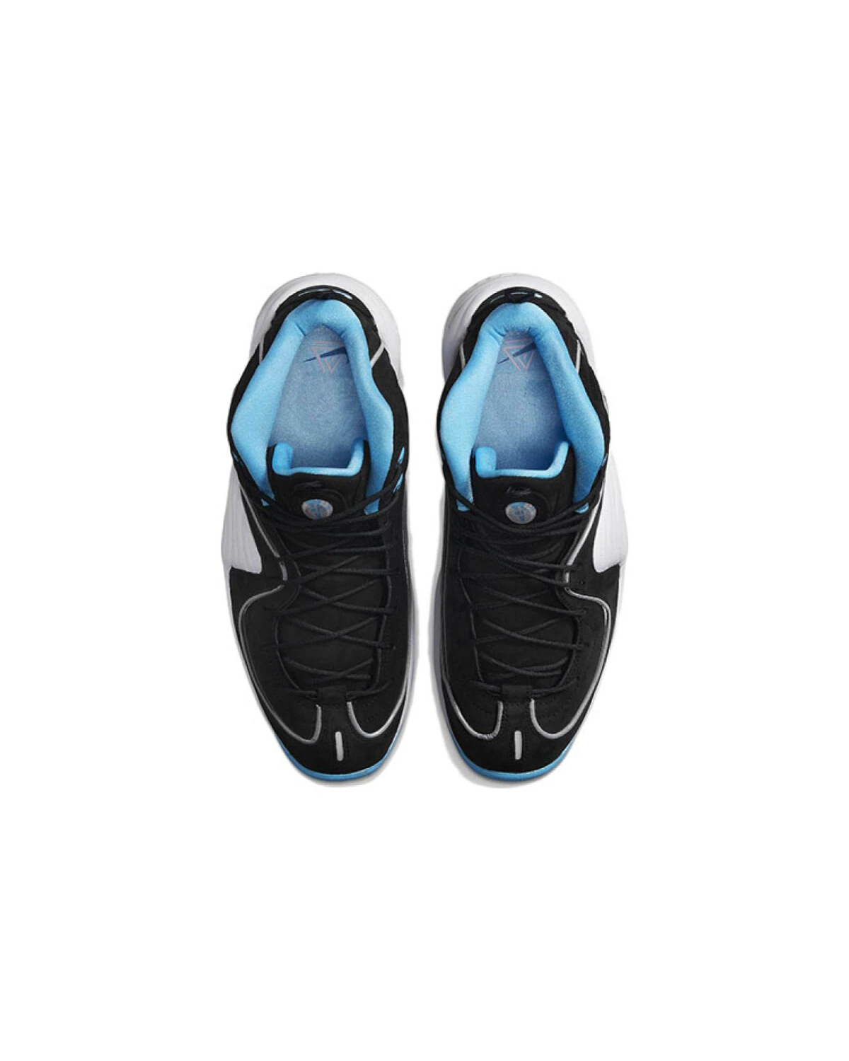 Nike Air Max Penny 2 мужские кроссовки черно-синие средние картинка