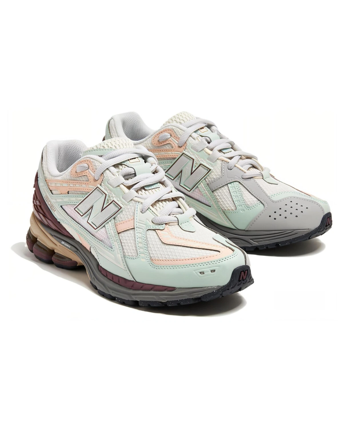 New Balance 1906D мужские беговые кроссовки бежево-циан картинка