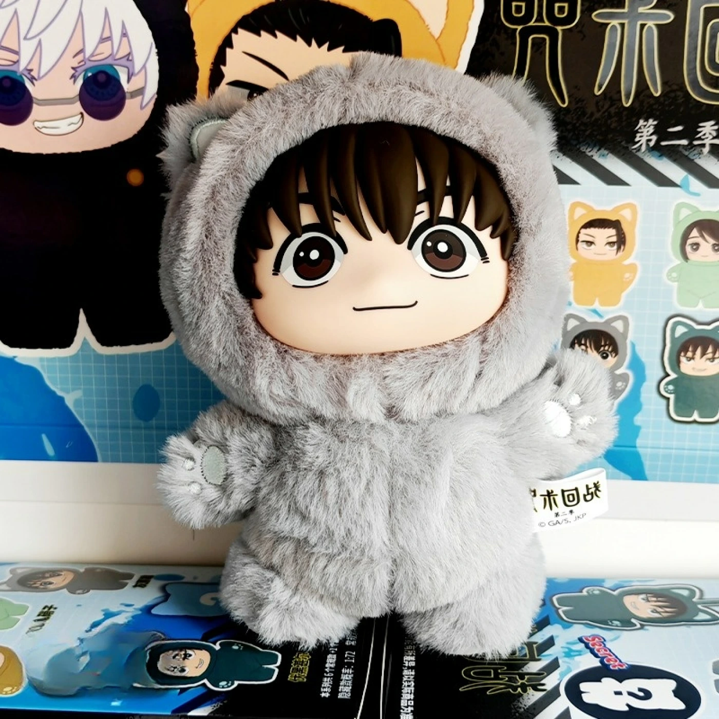 Плюшевая кукла Eaki Spell Return — коллекционная игрушка из серии Cat Paradise Party (скрытая коробка) картинка