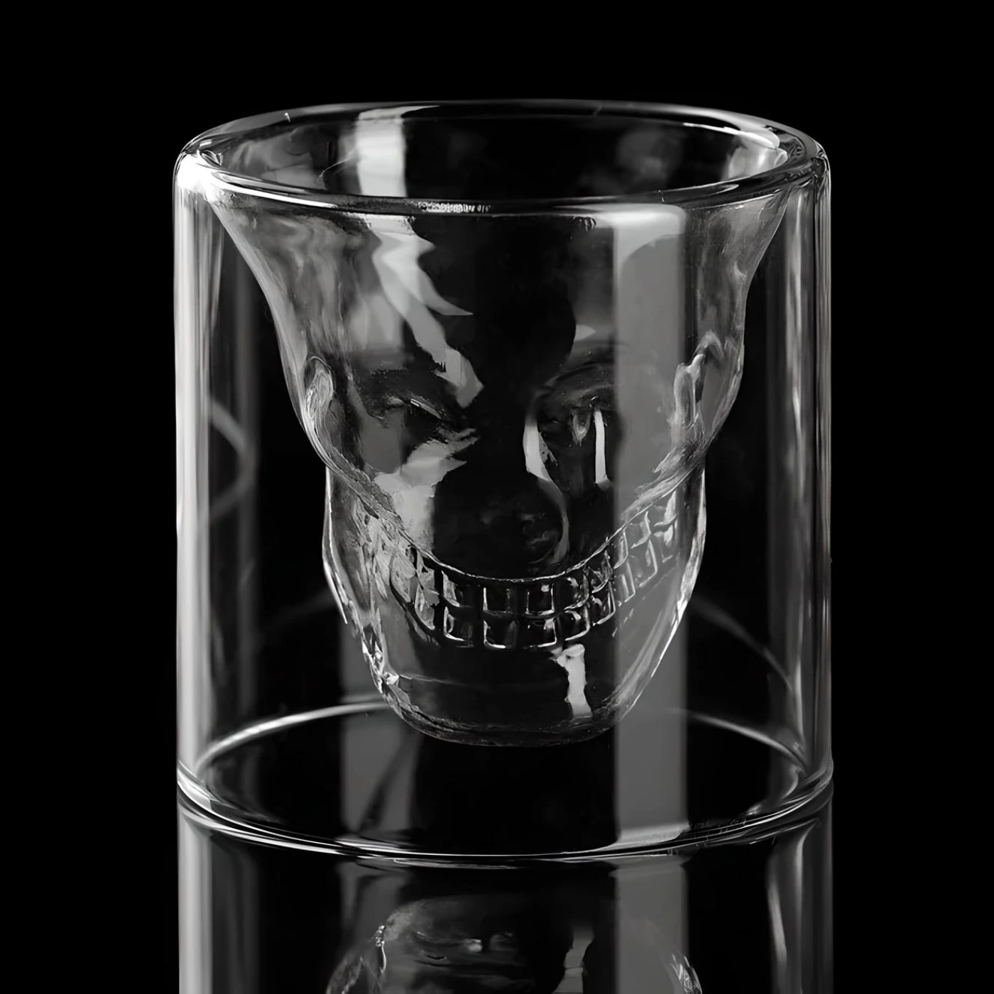 Стакан в виде черепа картинка
