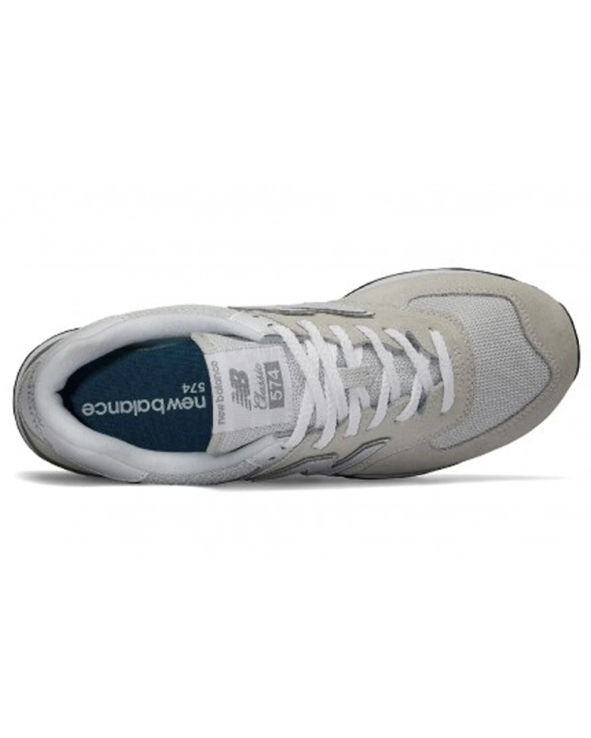New Balance 574 унисекс кроссовки сетчатые серые картинка