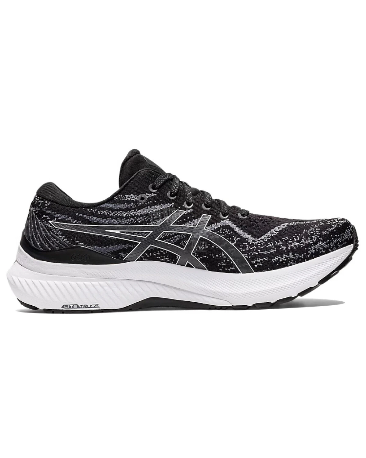 Asics GEL-KAYANO 29 мужские кроссовки для марафона черно-белые с амортизацией картинка