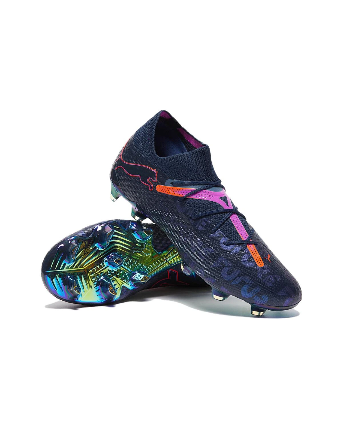 PUMA FUTURE 7 ULTIMATE темно-фиолетово-синие футбольные бутсы картинка