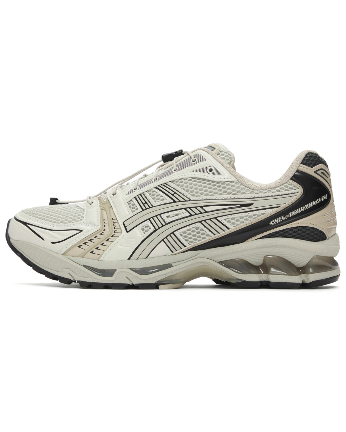 Asics Gel-Kayano 14 унисекс кроссовки дымчато-серые с амортизацией и дышащей сеткой картинка