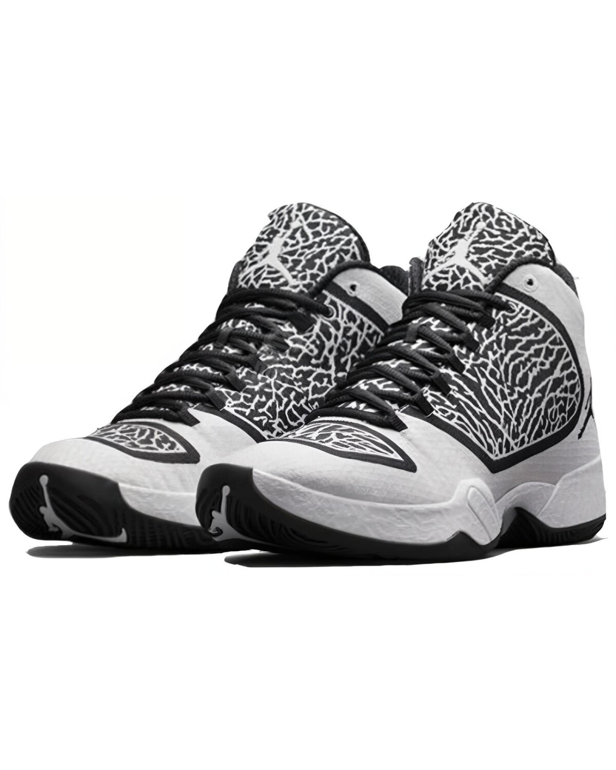 Jordan Air Jordan 29 мужские баскетбольные кроссовки высокие черно-белые картинка