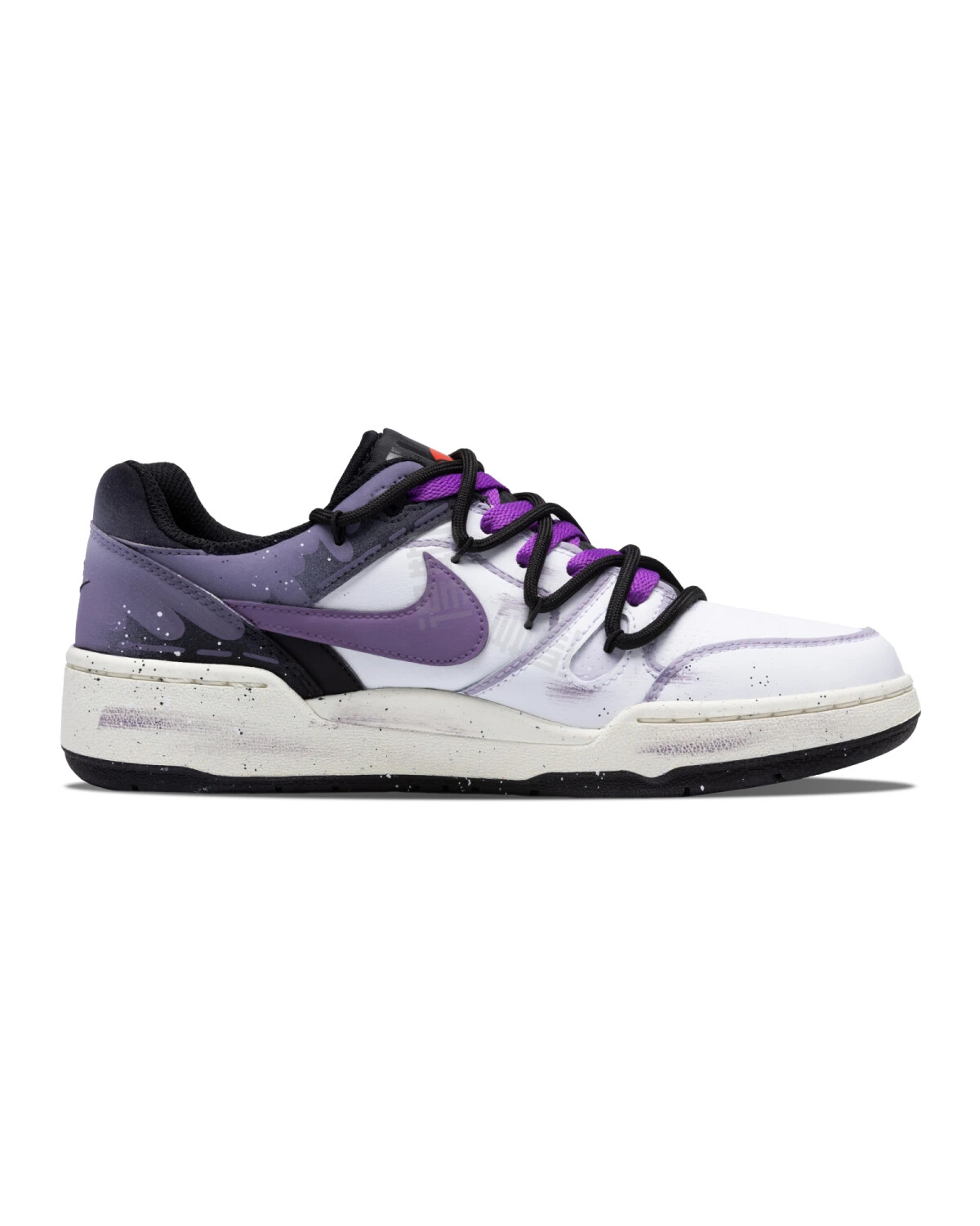 Nike Full Force мужские кроссовки черно-фиолетовые износостойкие картинка