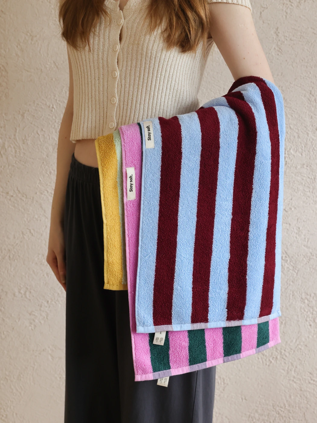 Хлопковое полотенце, впитывающее, безворсовое картинка