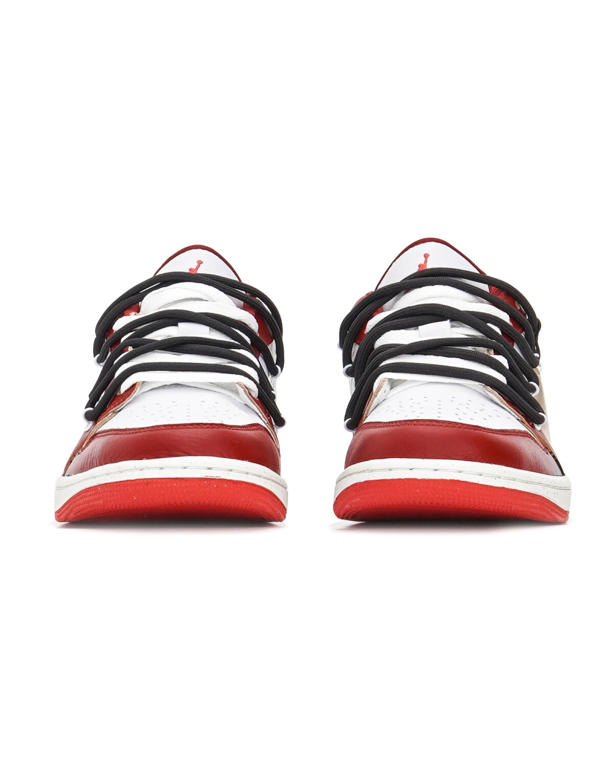 Jordan Air Jordan 1 мужские кроссовки бело-красные картинка
