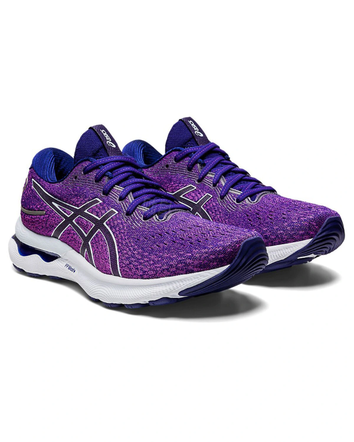 Asics GEL-Nimbus 24 женские кроссовки с амортизацией фиолетовые картинка