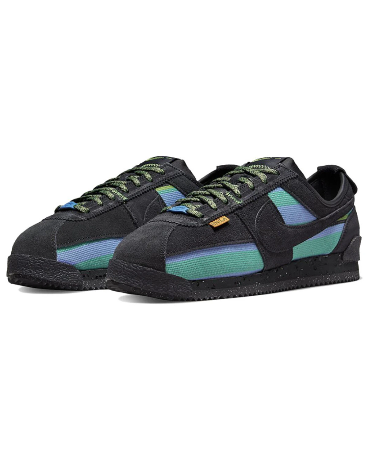 Nike Cortez Collection unisex кроссовки черные повседневные картинка