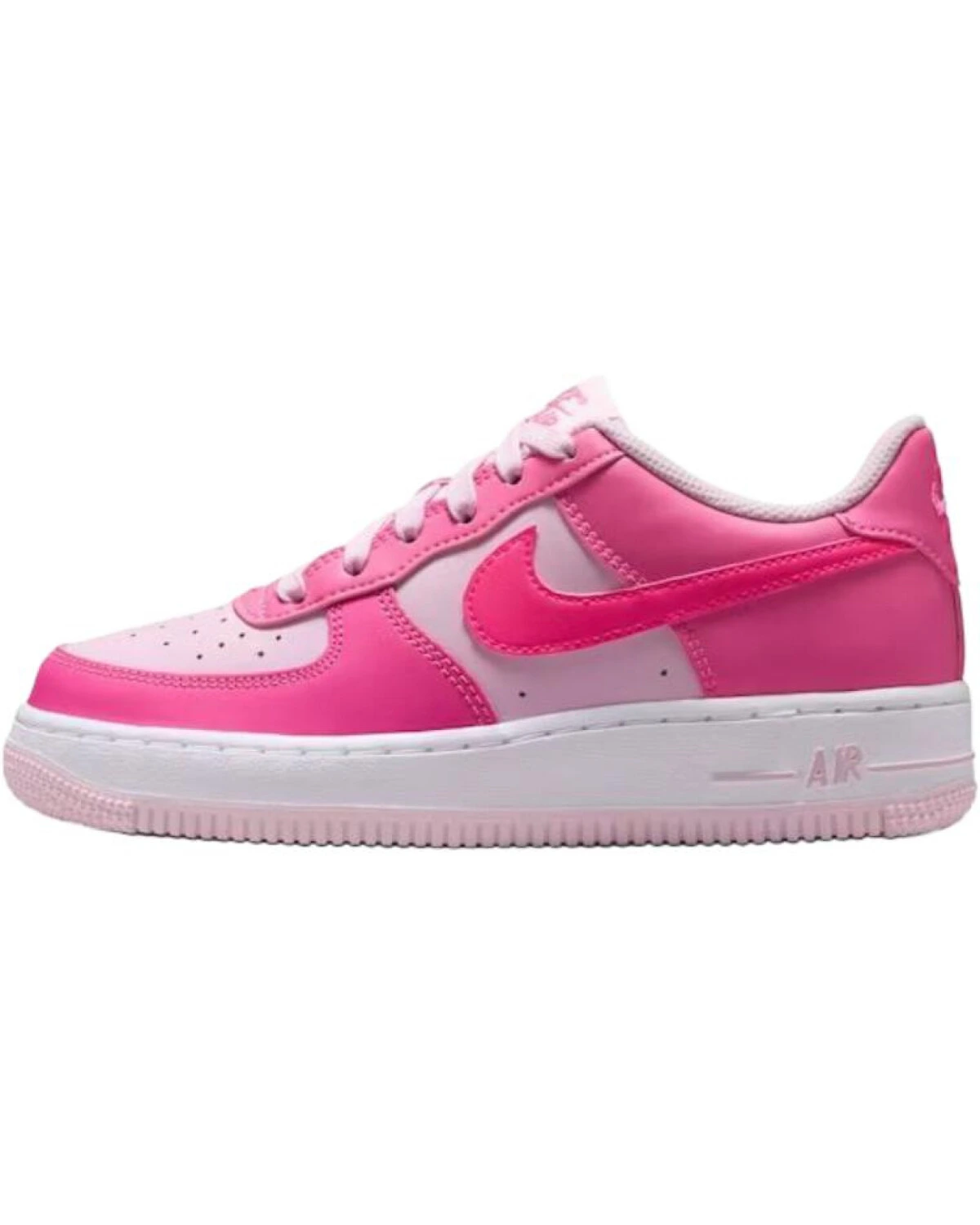 Nike Air Force 1 детские кроссовки розовые картинка