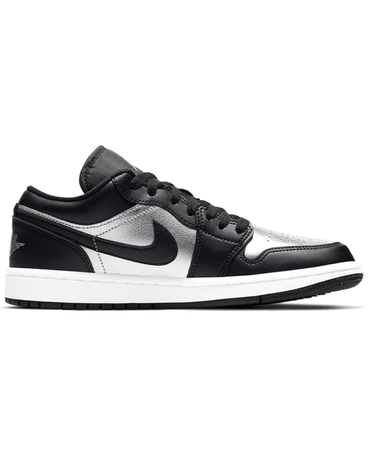 Jordan Air Jordan 1 Low унисекс кроссовки искусственная кожа серо-серебристые картинка