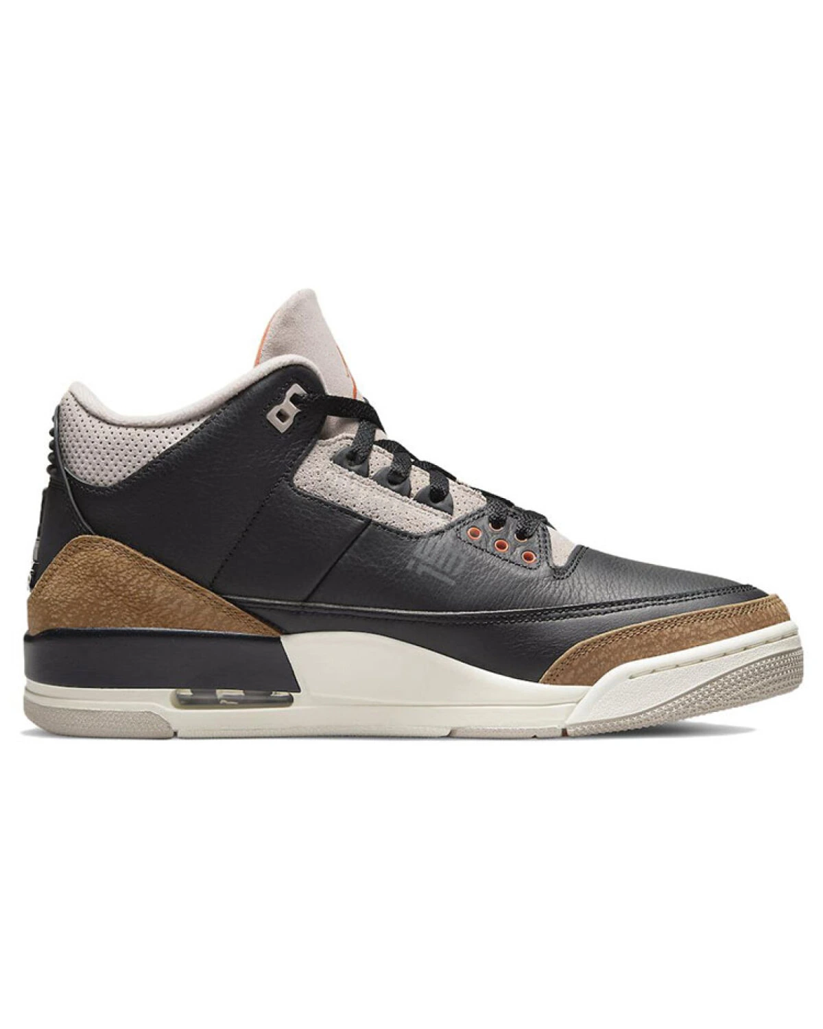 Jordan Air Jordan 3 retro "desert elephant" мужские кроссовки кожаные черно-коричневые картинка
