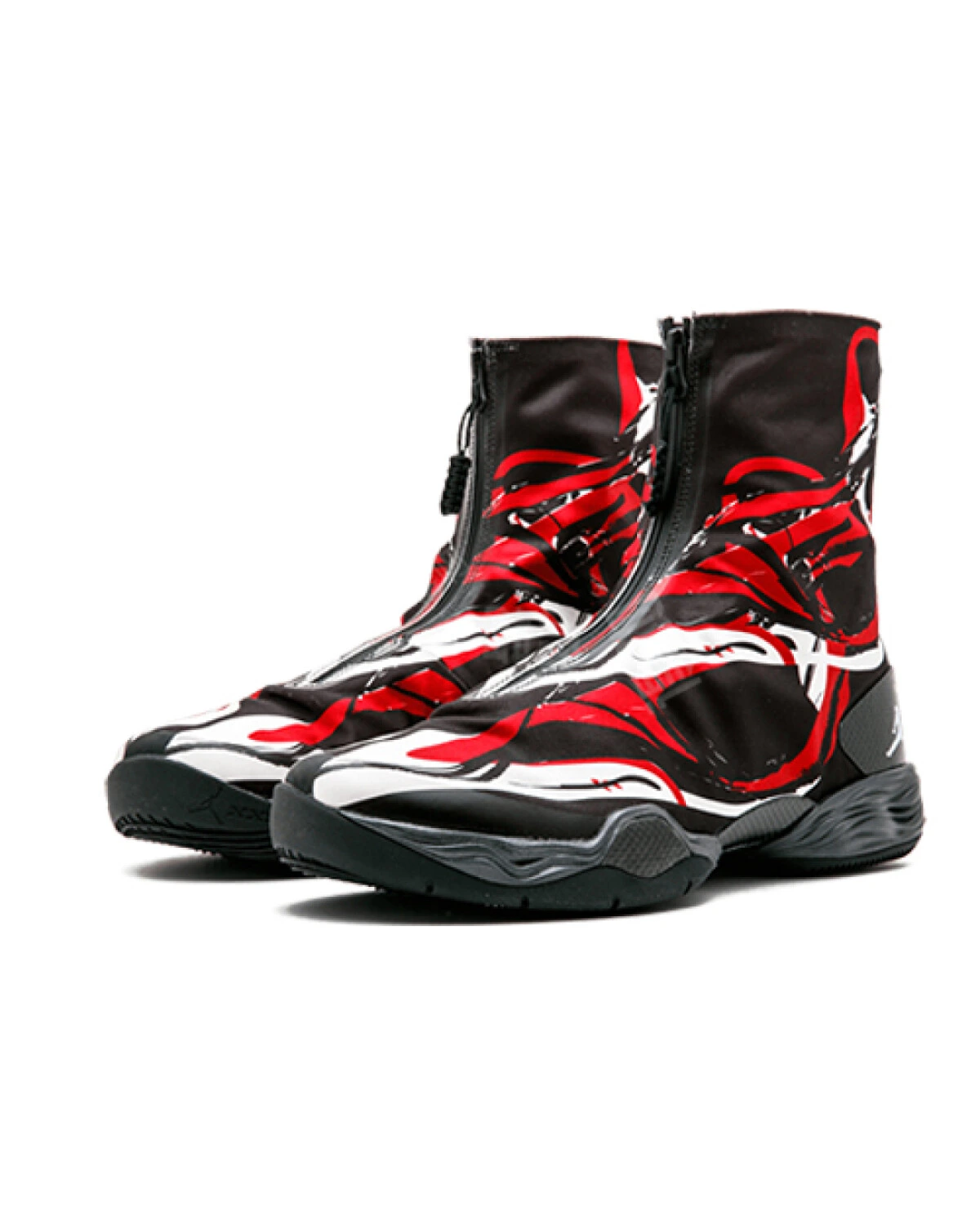 Jordan Air Jordan 28 мужские баскетбольные кроссовки черно-белые с красным картинка