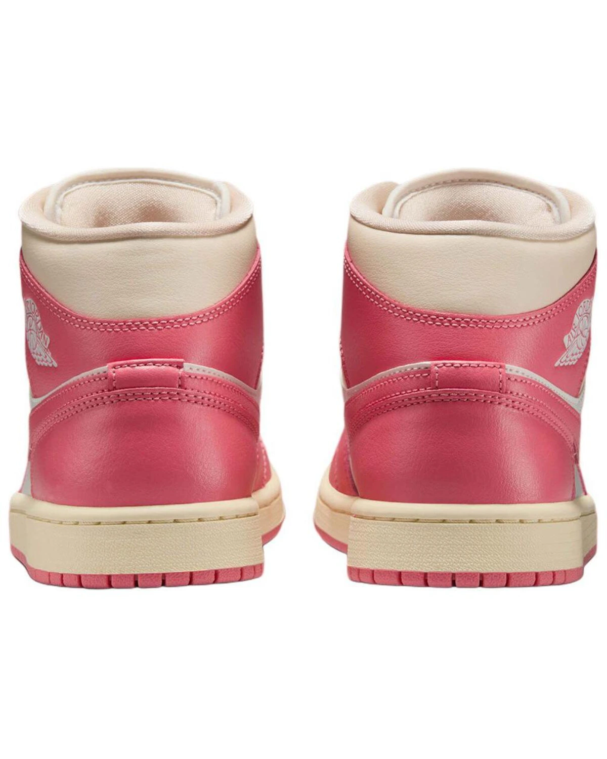 Jordan Air Jordan 1 Mid 'Guava Ice' женские кроссовки розово-белые ретро баскетбольные картинка