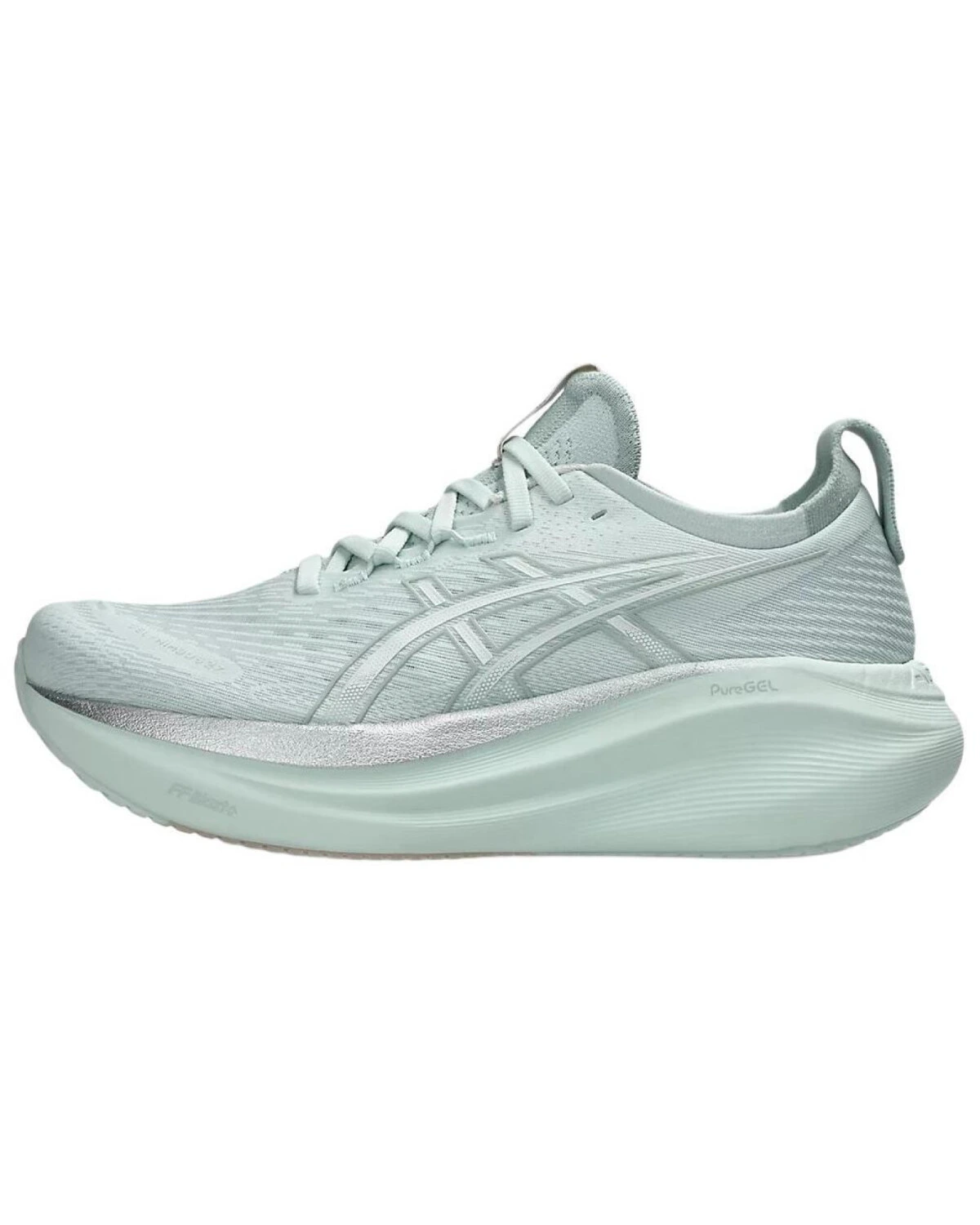 Asics GEL-NIMBUS 27 женские кроссовки для тренировок дышащие голубые картинка