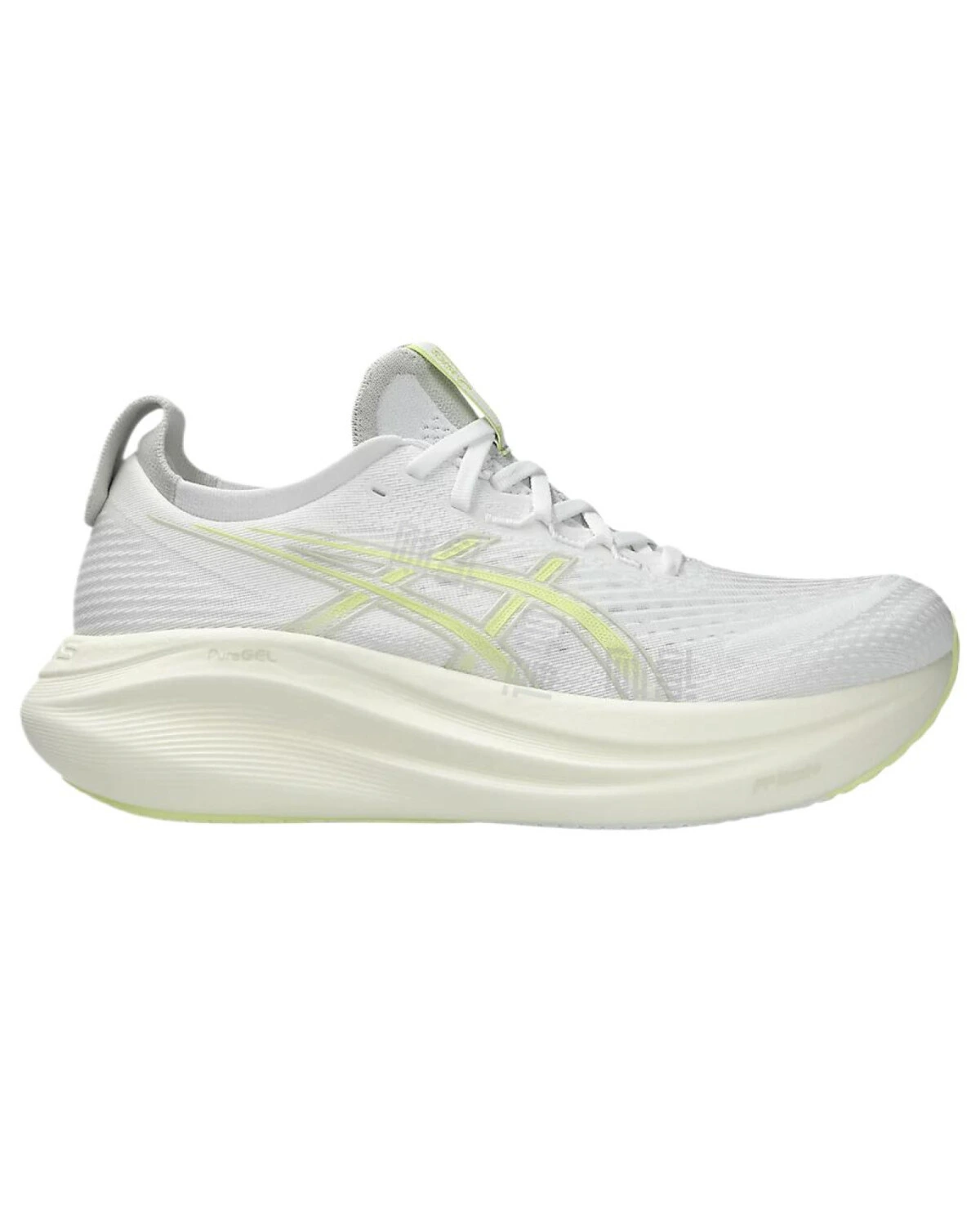 Asics GEL-NIMBUS 27 мужские кроссовки для тренировок белые дышащие картинка