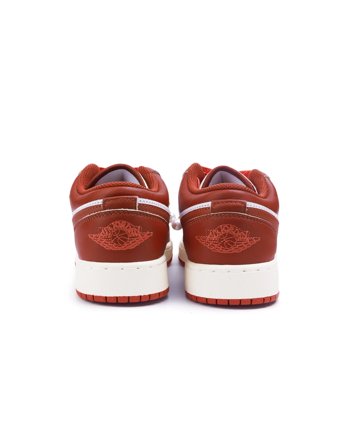 Jordan Air Jordan 1 GS женские кроссовки праздничные красные картинка