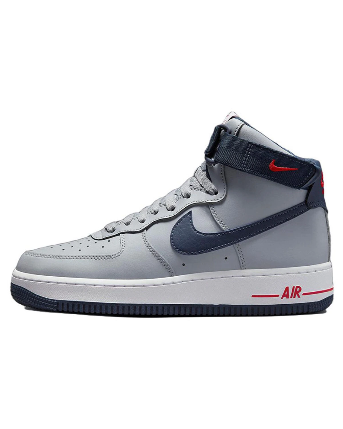 Nike Air Force 1 High "patriots" женские кроссовки серые картинка