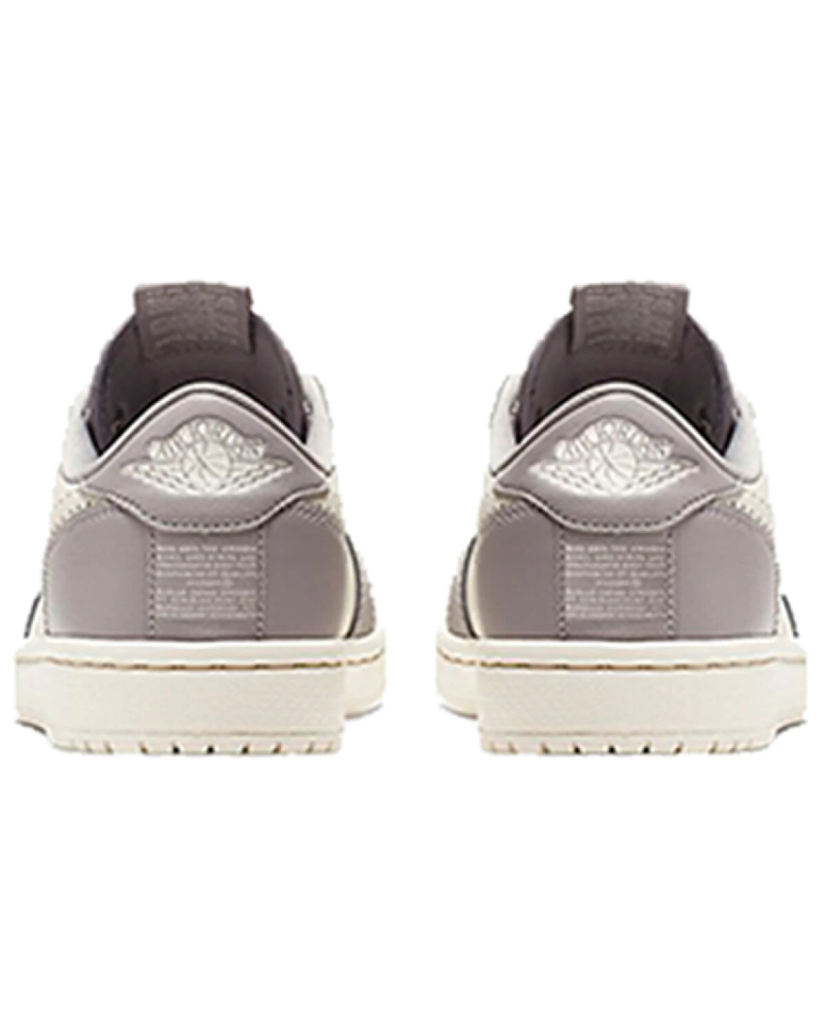 Jordan Air Jordan 1 RET Low Slip женские кроссовки кожаные серо-белые картинка