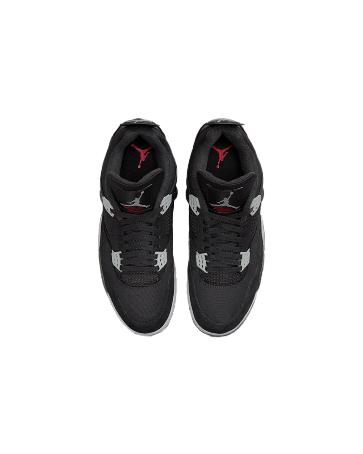Jordan Air Jordan 4 Retro SE Black Canvas унисекс кроссовки ткань и замша картинка