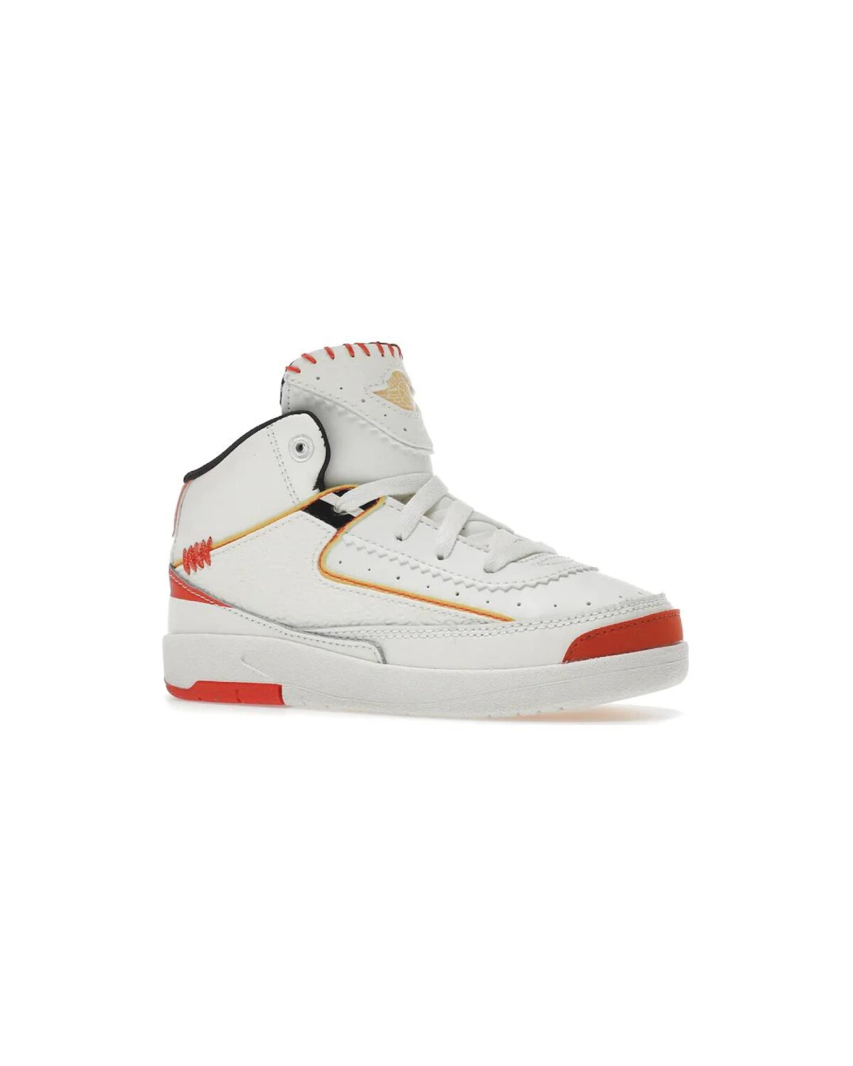 Jordan Air Jordan 2 High детские пинетки белые износостойкие картинка