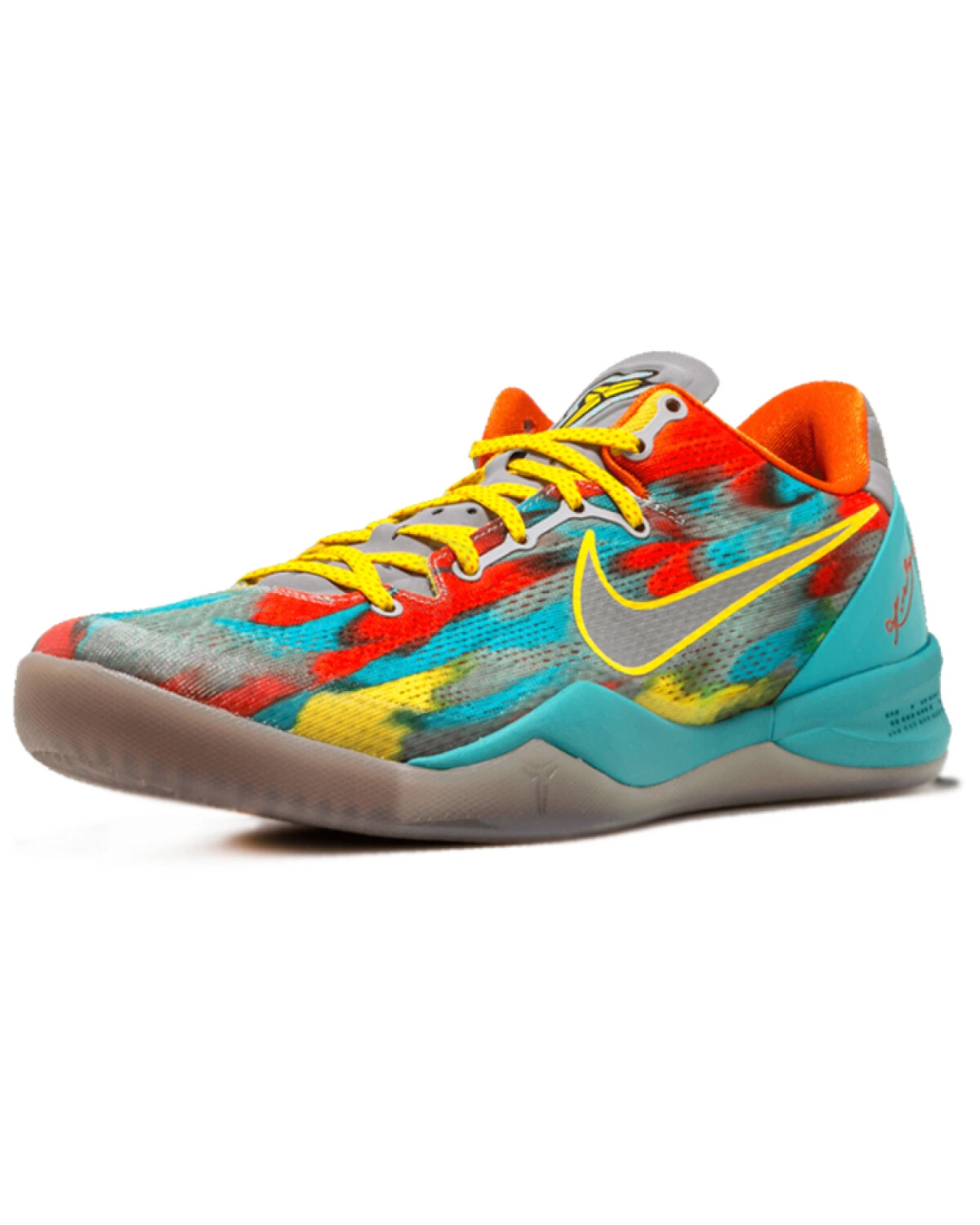 Nike Kobe 8 GC Venice Beach мужские баскетбольные кроссовки серебряные картинка
