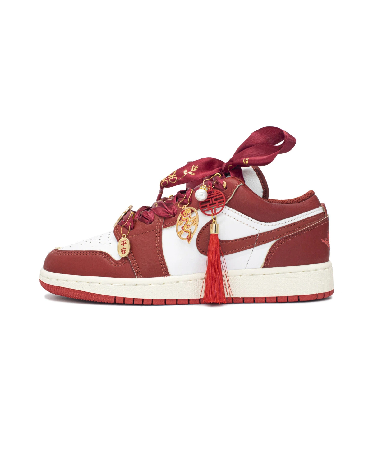 Jordan Air Jordan 1 унисекс свадебные кроссовки дышащие легкие красно-белые - купить с доставкой по России | wemart.ru