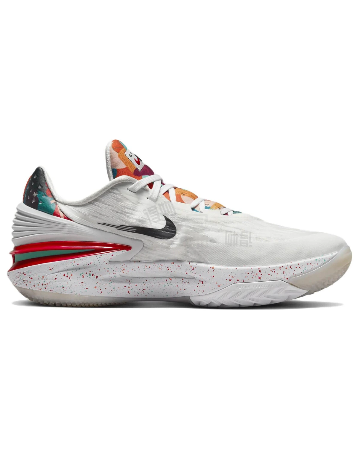 Nike Air Zoom G.T. Cut 2 "Leap High" баскетбольные кроссовки бело-красно-зеленые картинка